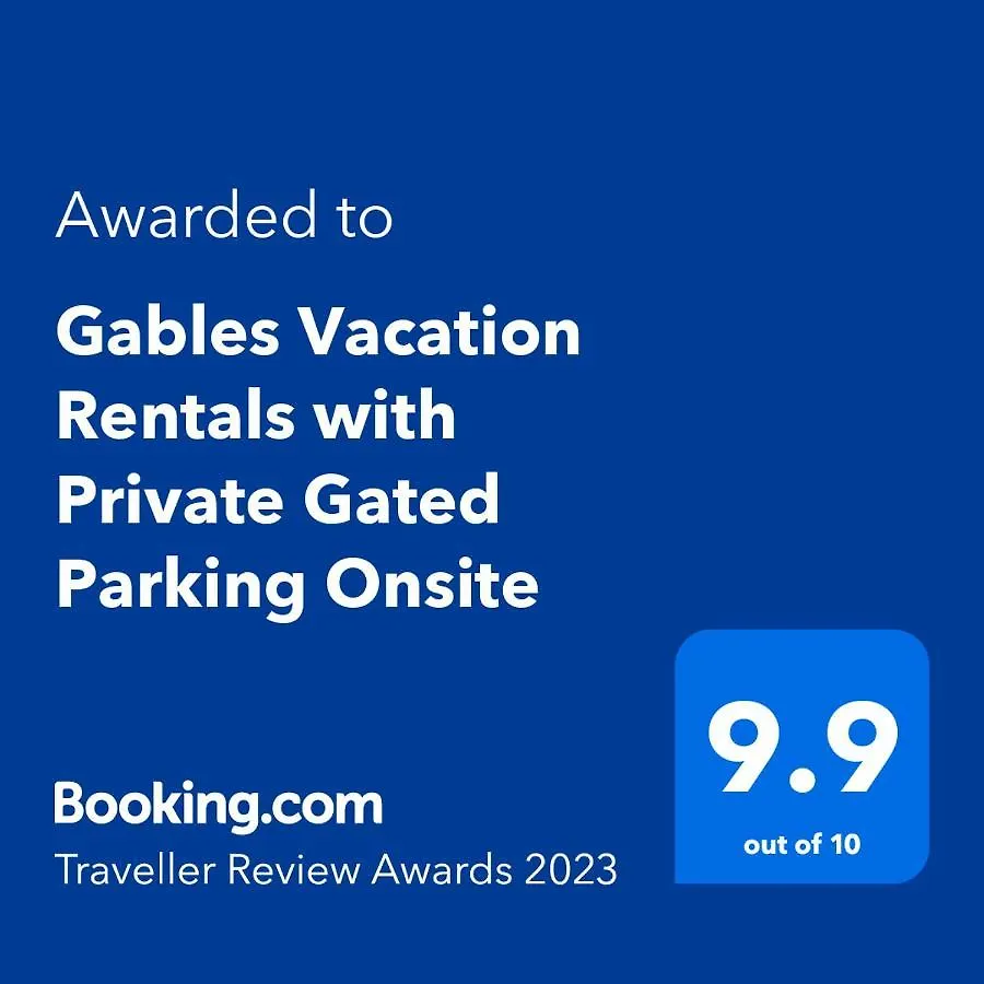 Gables Vacation Rentals With Private Gated Parking Onsite Knockpatrick 0*,